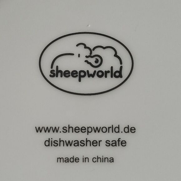 Sheepworld Large Mug Teacher Sheep Logo with German Names Animal Graphics Rare - Picture 7 of 9